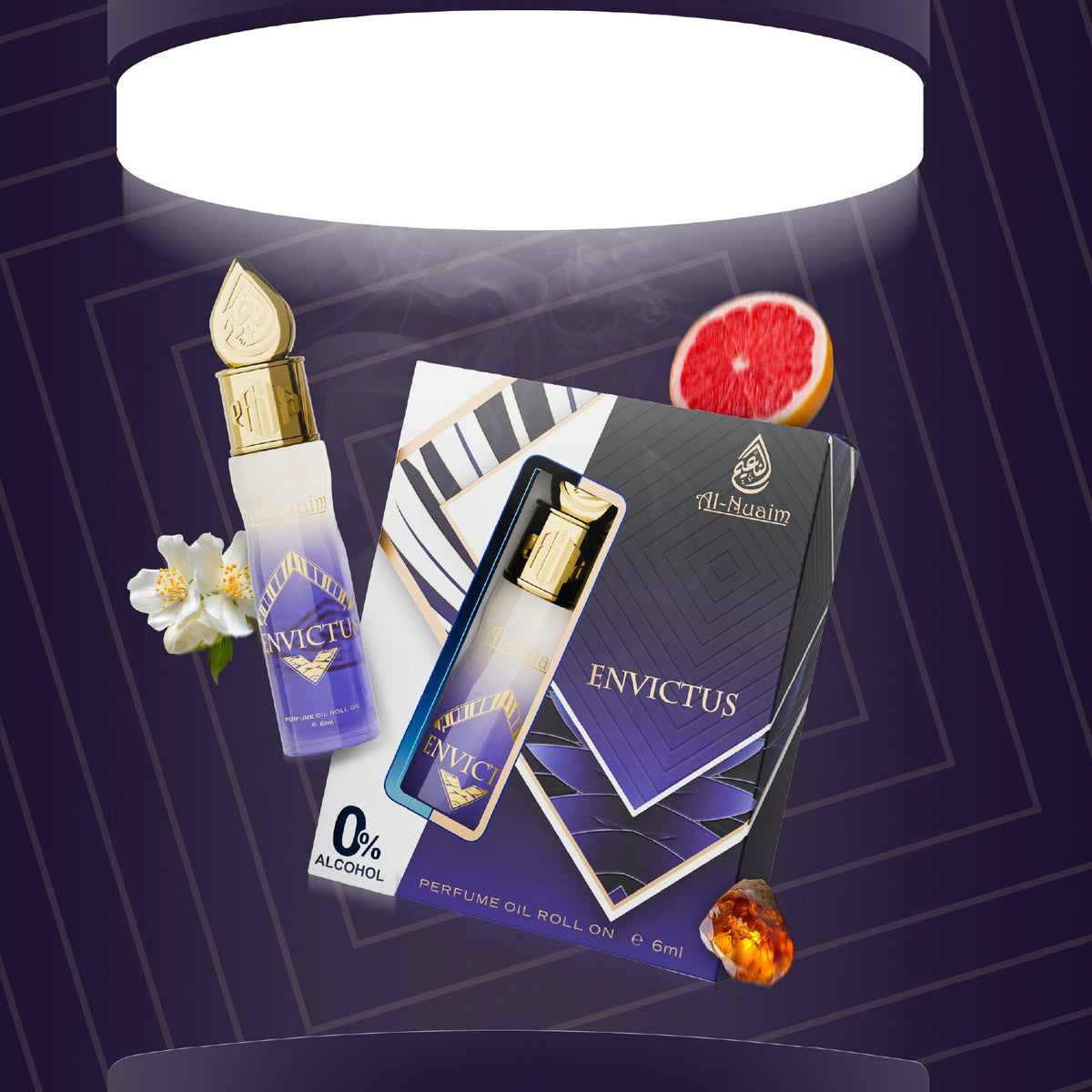 Al Nuaim Envictus Attar Perfume Oil - 6ml