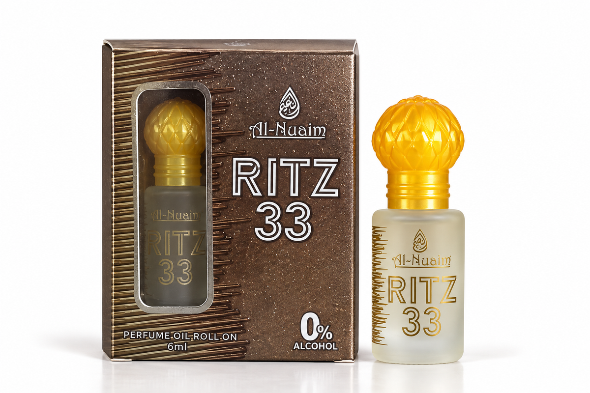 Al-Nuaim Ritz 33 Attar Perfume Oil - 6ml