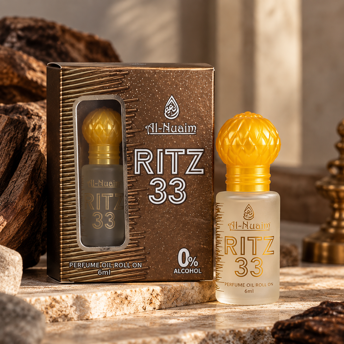 Al-Nuaim Ritz 33 Attar Perfume Oil - 6ml
