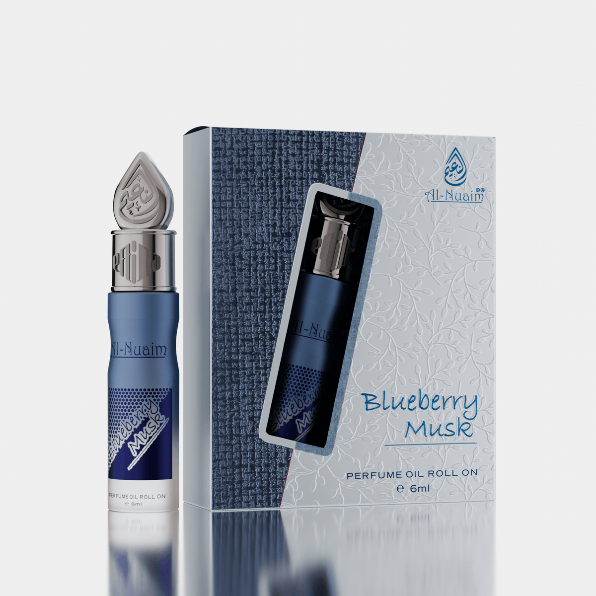 Al Nuaim Blueberry Musk Attar Perfume Oil - 6ml