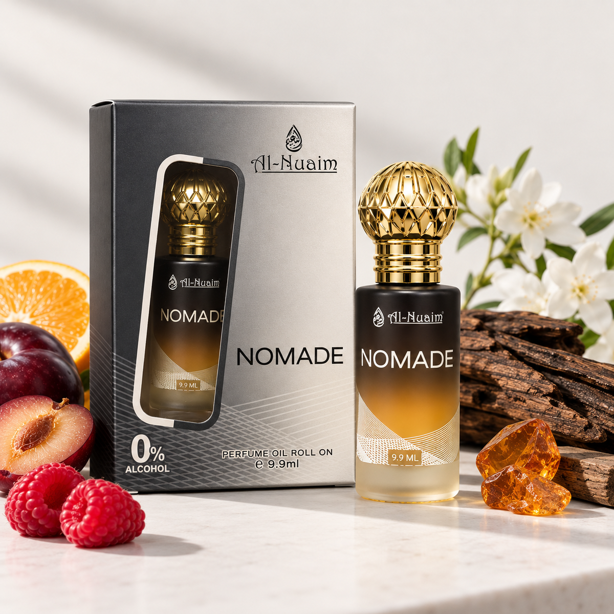 Al Nuaim Nomade Attar Perfume Oil  – 9.9ml