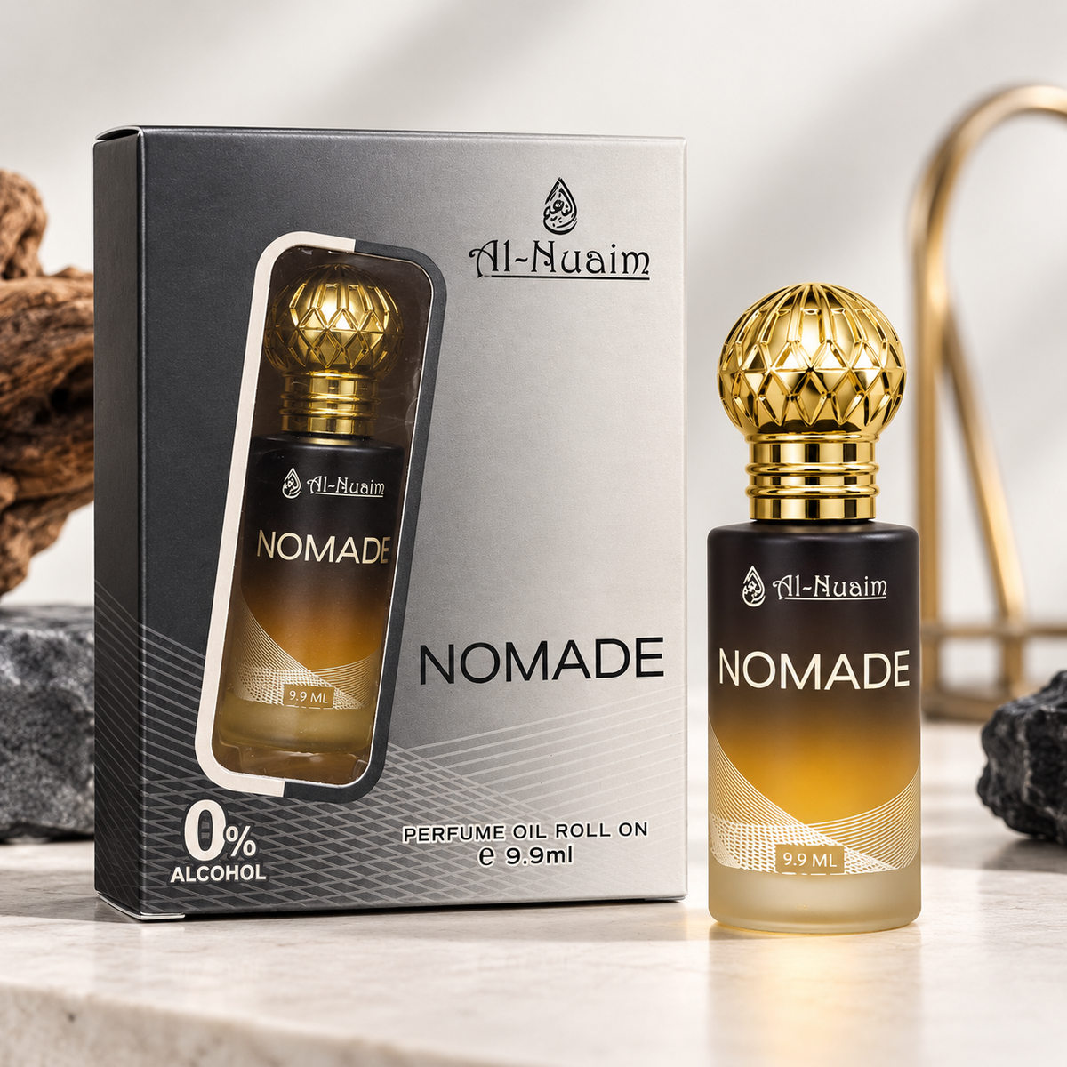 Al Nuaim Nomade Attar Perfume Oil  – 9.9ml